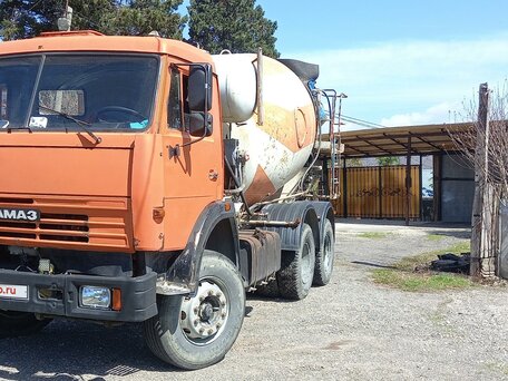 2005 КамАЗ Автобетоносмеситель, оранжевый, 1400000 рублей, вид 2