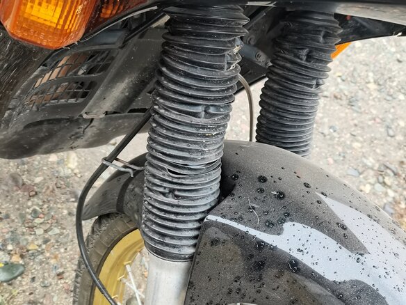 1991 Honda Transalp 400, чёрный, 255000 рублей - вид 17