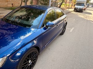 2015 Audi A3 III (8V), синий, 1400000 рублей, вид 4