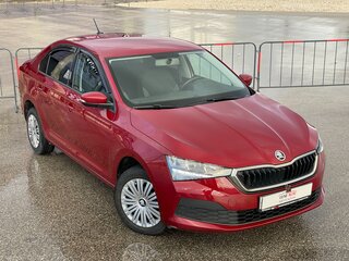 2021 Skoda Rapid II, красный, 1857000 рублей, вид 3