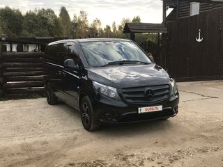 2007 Mercedes-Benz Vito 111 CDI L2 II (W639), чёрный, 1450000 рублей, вид 2