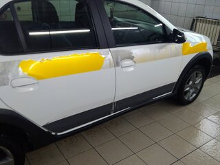 2019 Renault Logan Stepway II Рестайлинг, белый, 750000 рублей, вид 3