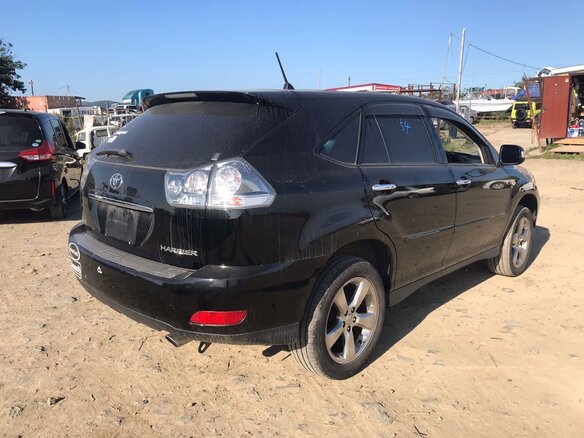 2008 Toyota Harrier II (XU30), чёрный, 1250000 рублей - вид 3