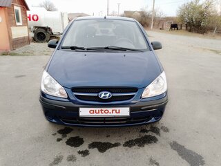 2007 Hyundai Getz I Рестайлинг, синий, 560000 рублей, вид 1