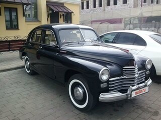 1955 ГАЗ М-20 «Победа», чёрный, 1600000 рублей, вид 2