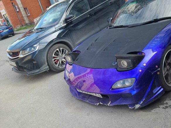 1992 Mazda RX-7 III (FD), фиолетовый - вид 5