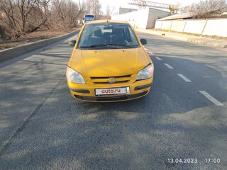 2005 Hyundai Getz I, жёлтый, 410000 рублей, вид 1