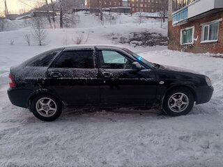 2011 Lada (ВАЗ) Priora I, чёрный, 320000 рублей, вид 2