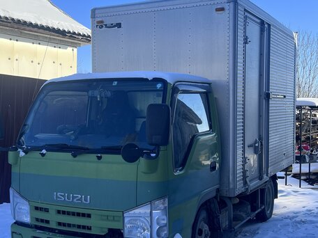 2013 Isuzu Elf (N-series), зелёный, 2500000 рублей, вид 1