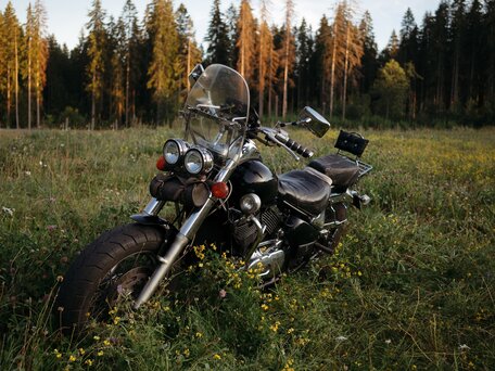 1996 Kawasaki VN400 Vulcan, синий, 360000 рублей, вид 2