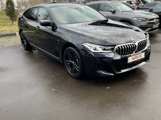 2021 BMW 6 серии Gran Turismo 630i IV (G32) Рестайлинг, чёрный, 3500000 рублей, вид 4