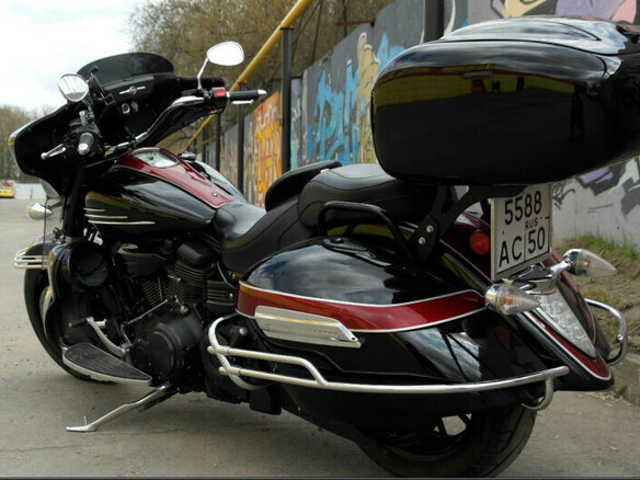2006 Yamaha XV 1900, чёрный, 1200000 рублей - вид 21