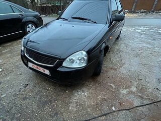 2009 Lada (ВАЗ) Priora I, чёрный, 360000 рублей, вид 5