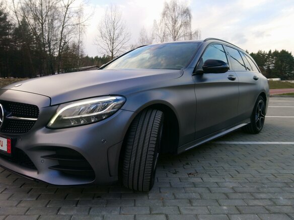 2019 Mercedes-Benz C-Класс 200 d IV (W205) Рестайлинг, серый, 2380000 рублей - вид 6