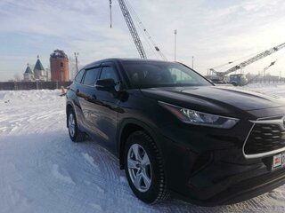 2022 Toyota Highlander IV (XU70), чёрный, 5600000 рублей, вид 4