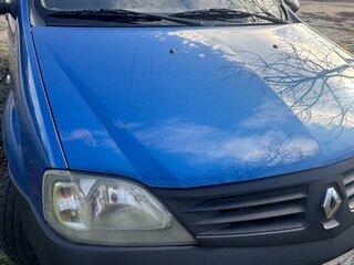 2008 Renault Logan I, синий, 520000 рублей, вид 4