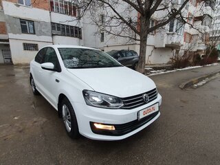 2019 Volkswagen Polo V Рестайлинг, белый, 1570000 рублей, вид 4