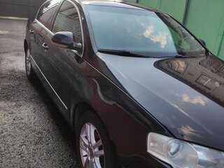 2008 Volkswagen Passat B6, чёрный, 1100000 рублей, вид 1