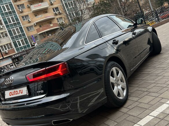 2015 Audi A6 IV (C7) Рестайлинг, чёрный, 1990000 рублей - вид 2