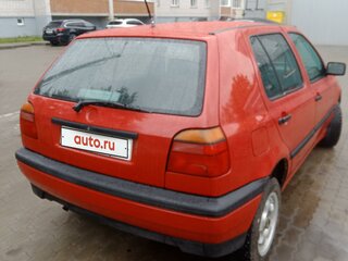 1995 Volkswagen Golf III, красный, 200000 рублей, вид 3