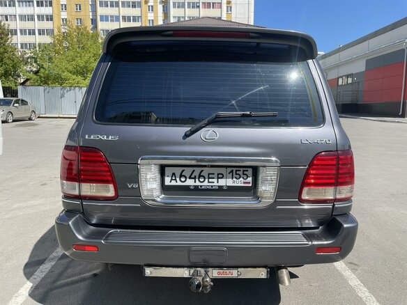 2003 Lexus LX 470 II Рестайлинг, серый, 1800000 рублей - вид 5