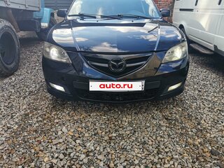 2008 Mazda 3 I (BK) Рестайлинг, чёрный, 660000 рублей, вид 2