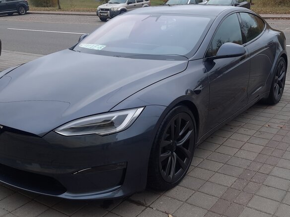 2021 Tesla Model S Long Range I Рестайлинг 2, серый, 4750000 рублей - вид 27