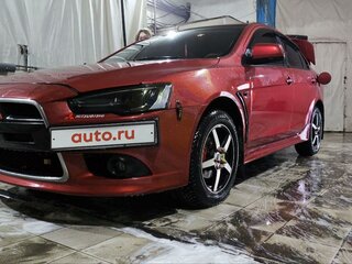 2012 Mitsubishi Lancer X Рестайлинг, красный, 790000 рублей, вид 3