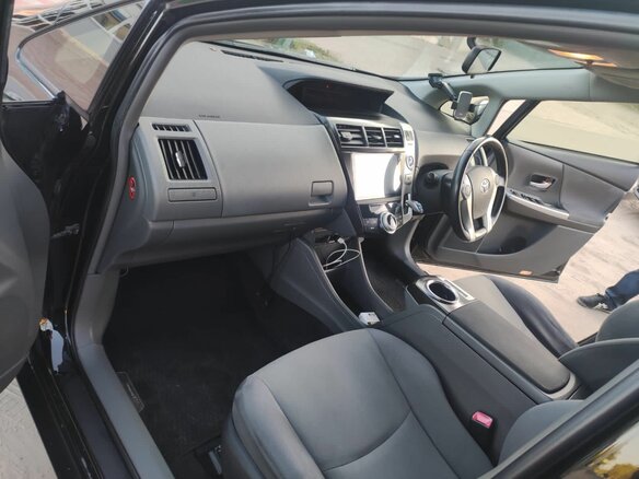 2013 Toyota Prius Alpha I (ZVW40/41), чёрный, 1350000 рублей - вид 19