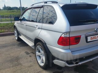 2004 BMW X5 3.0i I (E53) Рестайлинг, серебристый, 1500000 рублей, вид 4