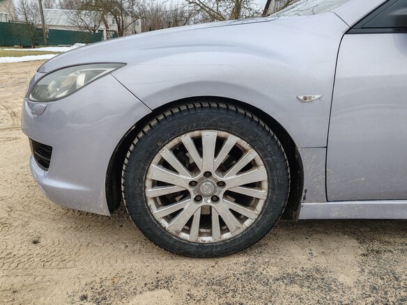 2008 Mazda 6 II (GH), фиолетовый, 760214 рублей - вид 5
