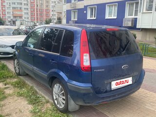 2009 Ford Fusion I Рестайлинг, синий, 410000 рублей, вид 3