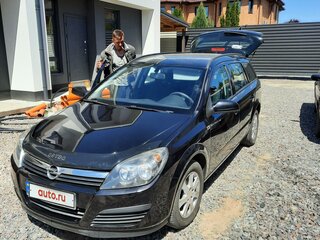 2006 Opel Astra H Рестайлинг, чёрный, 700000 рублей, вид 1