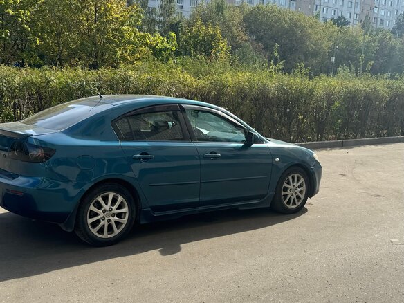 2006 Mazda 3 I (BK) Рестайлинг, синий, 415000 рублей - вид 4