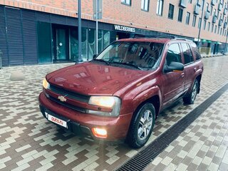 2008 Chevrolet TrailBlazer I Рестайлинг, красный, 900000 рублей, вид 1