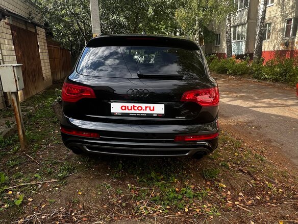 2010 Audi Q7 I (4L) Рестайлинг, чёрный, 1938000 рублей - вид 1