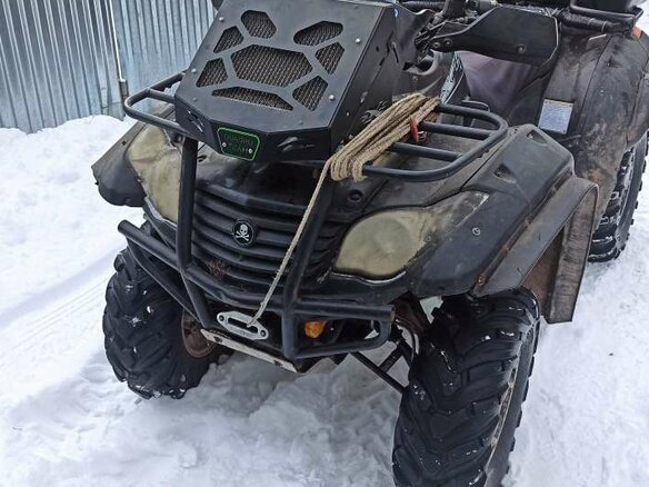 2012 CFMoto CF600-X6, чёрный, 500000 рублей - вид 4