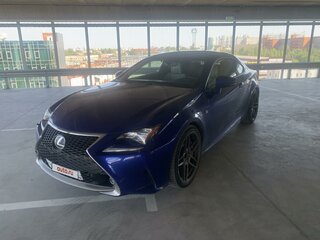 2015 Lexus RC 350 I, синий, 3150000 рублей, вид 5