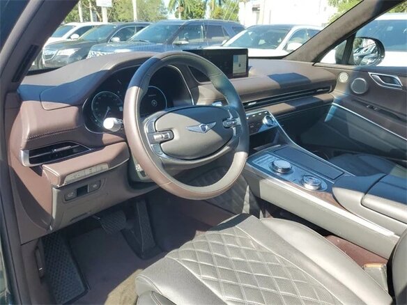 2024 Genesis GV80 I, зелёный, 11886216 рублей - вид 15