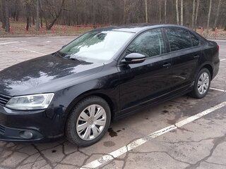 2014 Volkswagen Jetta VI, чёрный, 976406 рублей, вид 3