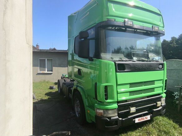 2001 Scania 4-Series, зелёный, 2000000 рублей - вид 4