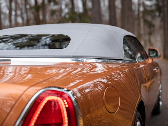 2016 Rolls-Royce Dawn, оранжевый - вид 5