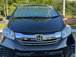 2014 Honda Freed I Рестайлинг 2, чёрный, 1290000 рублей, вид 3