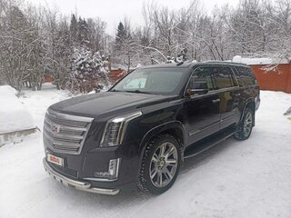 2018 Cadillac Escalade ESV IV, чёрный, 7500000 рублей, вид 1