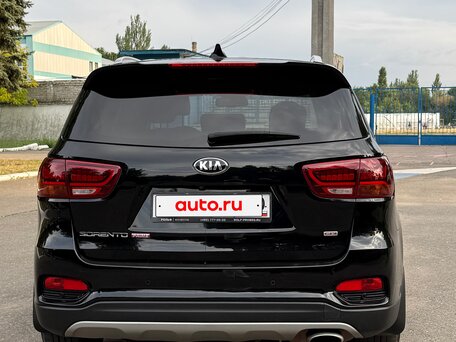 2019 Kia Sorento III Prime Рестайлинг, чёрный, 2650000 рублей, вид 4