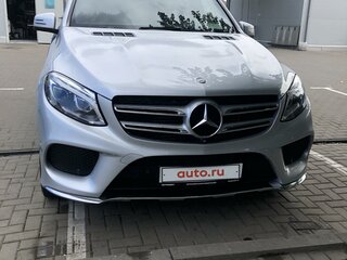 2015 Mercedes-Benz GLE 350 d I (W166), серебристый, 3850000 рублей, вид 3