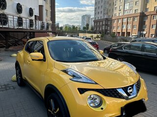 2017 Nissan Juke I Рестайлинг, жёлтый, 1500000 рублей, вид 5