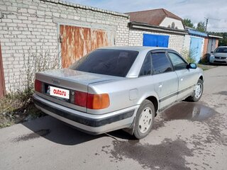 1991 Audi 100 IV (C4), серебристый, 100000 рублей, вид 5