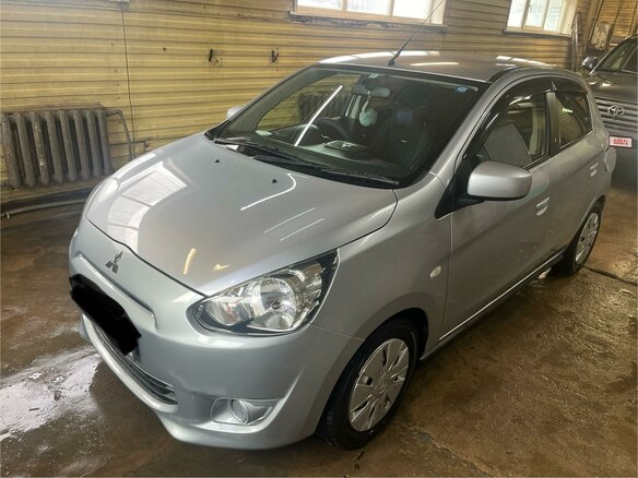2014 Mitsubishi Mirage VI, серый, 660000 рублей - вид 20