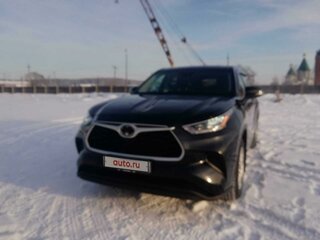 2022 Toyota Highlander IV (XU70), чёрный, 5600000 рублей, вид 3
